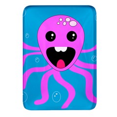 Bubble Octopus Copy Rectangular Glass Fridge Magnet (4 Pack) by Dutashop