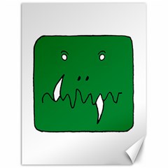 Reptile Mystic Emoji Canvas 12  X 16  by dflcprintsclothing