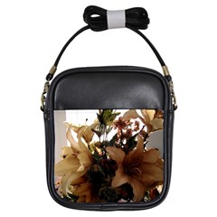 Lilies-1-1 Girls Sling Bag by bestdesignintheworld