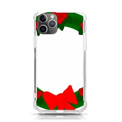 Holiday Wreath Iphone 11 Pro 5 8 Inch Tpu Uv Print Case by Amaryn4rt