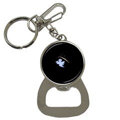 Ghost Night Night Sky Small Sweet Bottle Opener Key Chain by Amaryn4rt