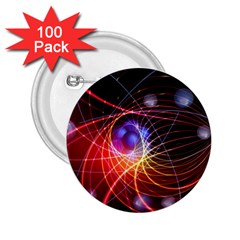 Physics Quantum Physics Particles 2 25  Buttons (100 Pack)  by Sarkoni