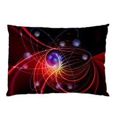 Physics Quantum Physics Particles Pillow Case (two Sides) by Sarkoni