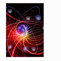 Physics Quantum Physics Particles Large Garden Flag (two Sides) by Sarkoni