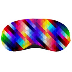 Abstract Background Colorful Pattern Sleep Mask