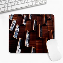 Abstract Architecture Building Business Large Mousepad by Amaryn4rt