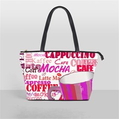 Coffee Cup Lettering Coffee Cup Classic Shoulder Handbag by Amaryn4rt