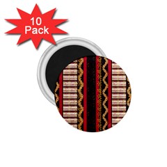 Textile Pattern Abstract Fabric 1 75  Magnets (10 Pack)  by Modalart