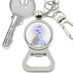 Achievement Success Mountain Clouds Bottle Opener Key Chain by Modalart