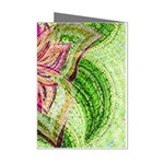 Colorful Design Acrylic Canvas Mini Greeting Cards (Pkg of 8) Left