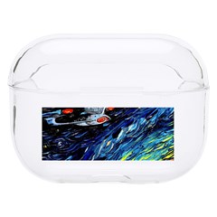 Star Ship Parody Art Starry Night Hard Pc Airpods Pro Case by Modalart