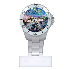 Hollywood Art Starry Night Van Gogh Plastic Nurses Watch by Modalart