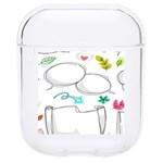 Set Chalk Out Chitchat Scribble Hard PC AirPods 1/2 Case Front