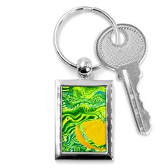 Zitro Abstract Sour Texture Food Key Chain (rectangle) by Amaryn4rt