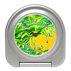 Zitro Abstract Sour Texture Food Travel Alarm Clock by Amaryn4rt