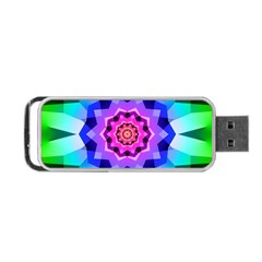 Ornament Kaleidoscope Portable Usb Flash (two Sides) by Hannah976