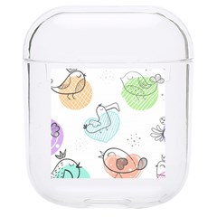 Cartoon Bird Cute Doodle Bird Hard Pc Airpods 1/2 Case by Bedest