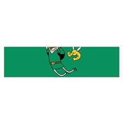 Adventure Time The Legend Of Zelda Oblong Satin Scarf (16  X 60 )