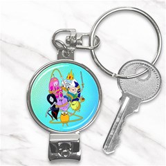 Adventure Time Cartoon Nail Clippers Key Chain by Sarkoni