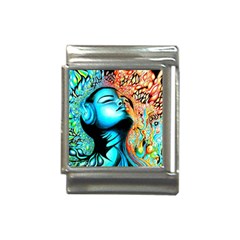 Color Detail Dream Fantasy Neon Psychedelic Teaser Italian Charm (13mm) by Sarkoni