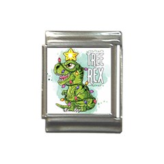 Dinosaur T-rex Dino Tyrannasaurus Italian Charm (13mm) by Sarkoni