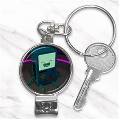 Bmo In Space  Adventure Time Beemo Cute Gameboy Nail Clippers Key Chain by Bedest