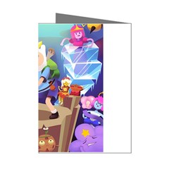 Cartoon Adventure Time Finn Princess Bubblegum Lumpy Space Mini Greeting Cards (pkg Of 8) by Bedest