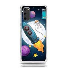 Spaceship Astronaut Space Samsung Galaxy S20 6 2 Inch Tpu Uv Case by Hannah976