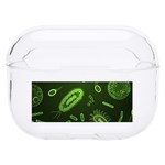 Bacteria Virus Seamless Pattern Inversion Hard PC AirPods Pro Case Front