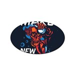 Dont fear Sticker Oval (10 pack) Front