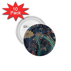 Vintage World Map 1 75  Buttons (10 Pack) by Jatiart