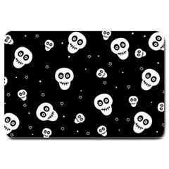 Skull Pattern Large Doormat by Ket1n9