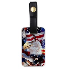 United States Of America Images Independence Day Luggage Tag (one Side) by Ket1n9