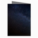 Cosmos Dark Hd Wallpaper Milky Way Greeting Card Right