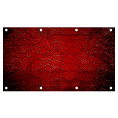 Red Grunge Texture Black Gradient Banner And Sign 7  X 4  by Ket1n9