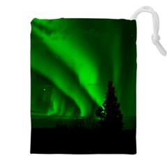 Aurora Borealis Northern Lights Drawstring Pouch (5xl)