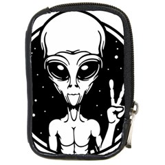 Alien Ufo Compact Camera Leather Case by Bedest