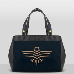 Eagle Bird Oversize Office Handbag (2 Sides) by Cendanart