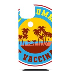 Vaccination Summer Iphone 14 Black Uv Print Case by Cendanart