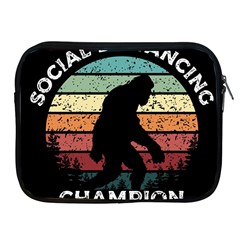 Monster Yeti Social Distance Monkey Apple Ipad 2/3/4 Zipper Cases by Cendanart