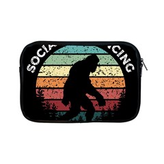 Monster Yeti Social Distance Monkey Apple Ipad Mini Zipper Cases by Cendanart