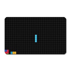 Tetris Game Magnet (rectangular) by Cendanart