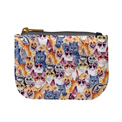 Cute Pet Kitty Cats Colorful Mini Coin Purse