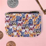 Cute Pet Kitty Cats Colorful Mini Coin Purse Back