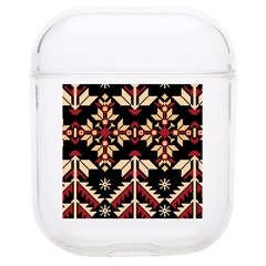 Vector Illustration Of Ukrainian Folk Seamless Pattern Ethnic Ornament Border Element Traditional Soft Tpu Airpods 1/2 Case by Bedest