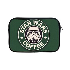 Stormtrooper Coffee Apple Ipad Mini Zipper Cases by Cendanart