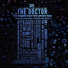 Doctor Who Tardis Play Mat (square) by Cendanart