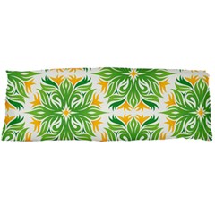 Green Pattern Retro Wallpaper Body Pillow Case Dakimakura (two Sides)