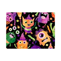 Fun Halloween Monsters Premium Plush Fleece Blanket (mini) by Grandong