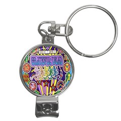 Grateful Dead Nail Clippers Key Chain by Cemarart